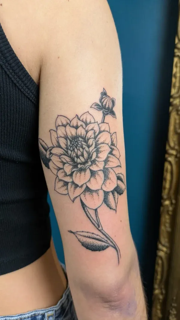 Réalisation par Blondin, salon NEEDLES Ink Grenoble