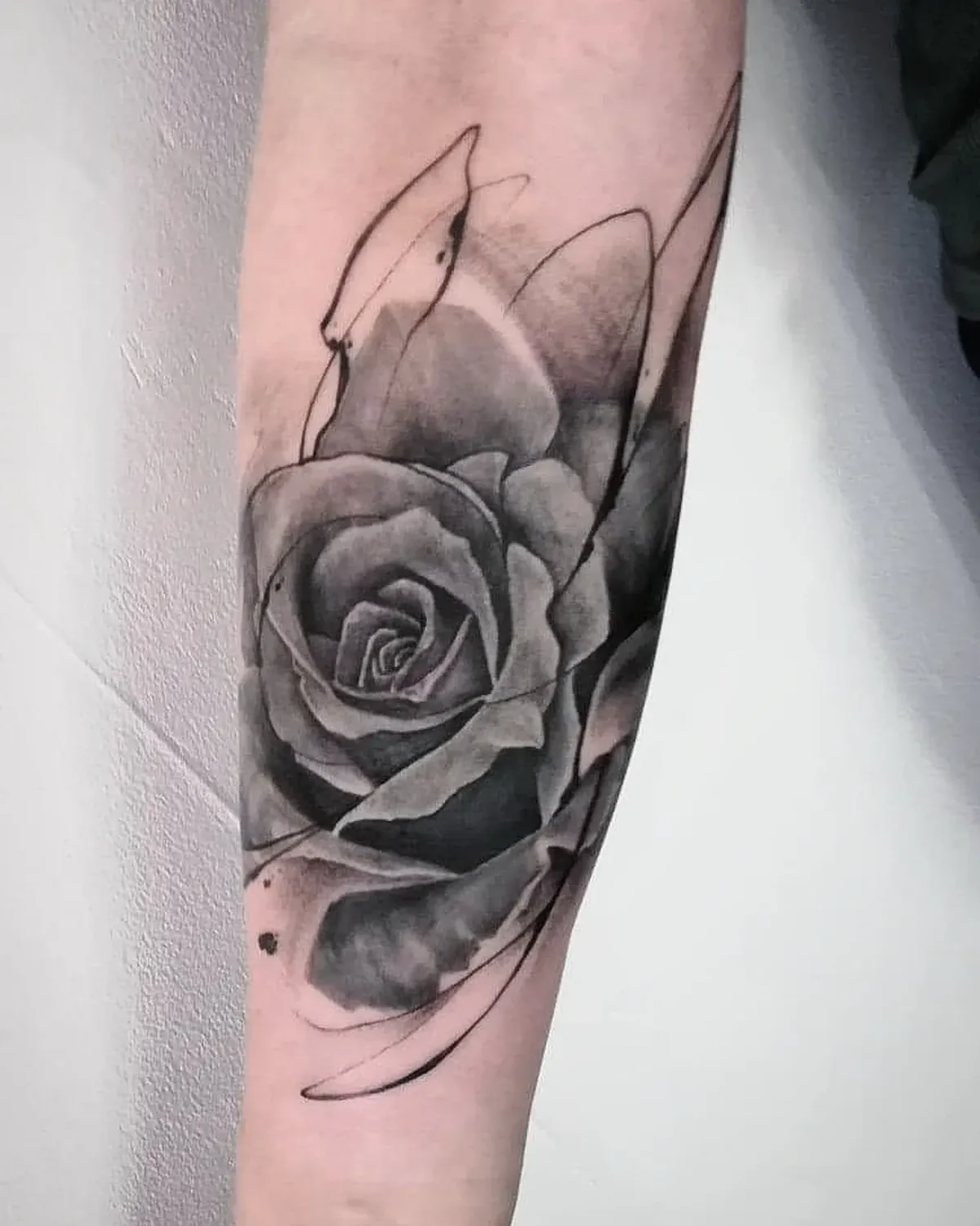 Réalisation par Tom, salon NEEDLES Ink Grenoble