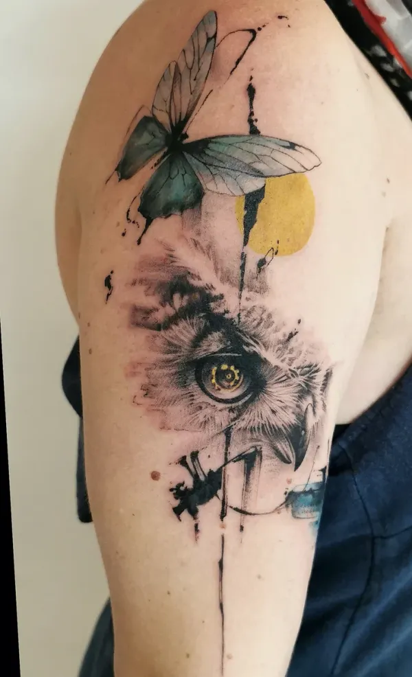 Réalisation par Tom, salon NEEDLES Ink Grenoble